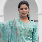Mystic 9 Cotton Anarkali Suit - ROOP1005